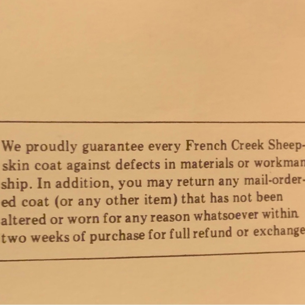 French Creek Wool & Sheep Co. Sheepskin Vest - Picture 7 of 9